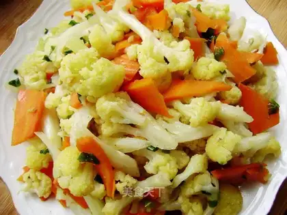 stir-fried cauliflower