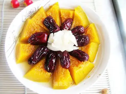 steamed pumpkin