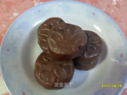 red bean cake