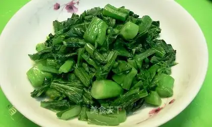 Clear stir-fried stamens