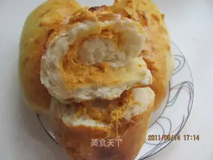 meat floss bread