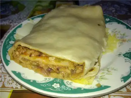 Stuffed paper