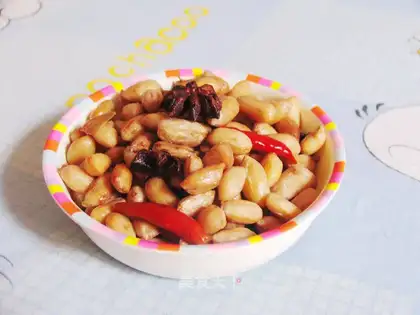 American ginseng spiced peanuts