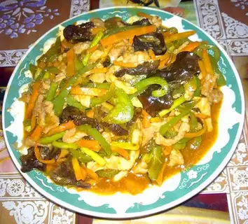 fish-flavored pork