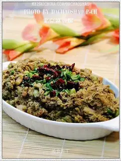 Sesame tofu in bean sauce