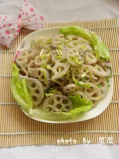 stir-fried lotus root slices