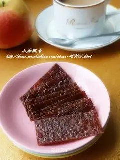 Beef jerky with honey sauce