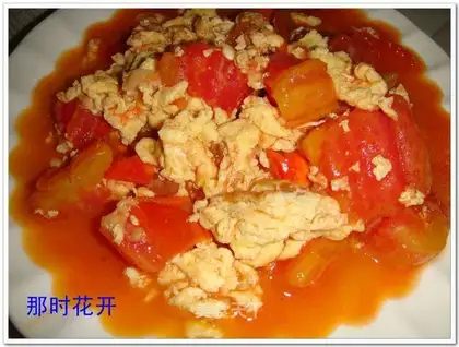 tomato scrambled eggs