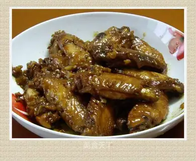 Microwave oven bites chicken