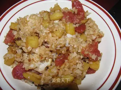 Pork pot rice
