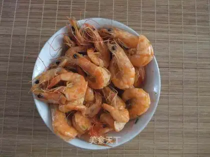 Delicious open-backed shrimp