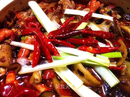 Spicy and delicious pot