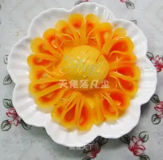 Orange juice papaya