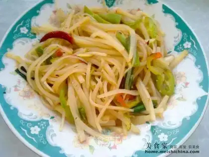 hot and sour potato silk