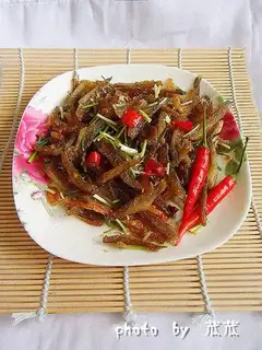 Crispy dried fish