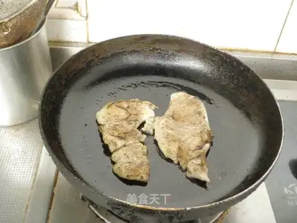 Black pepper chicken steak
