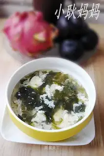 seaweed egg soup