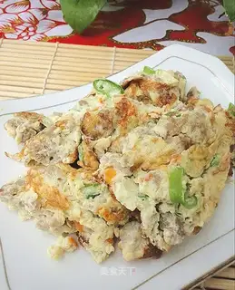Eggs and minced meat