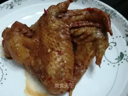 The fragrance of chicken wings