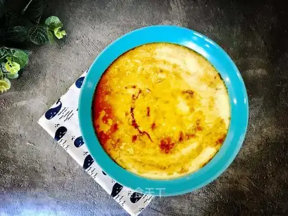 Silver fish steamed eggs