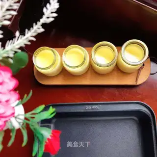 A little cream pudding