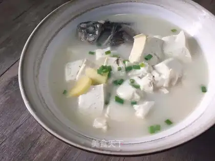 Tofu soup
