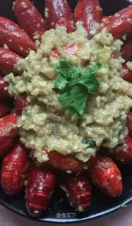 Garlic lobster