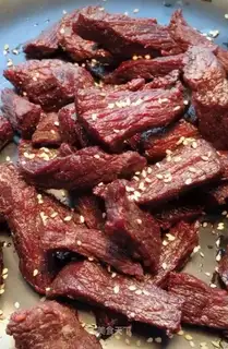 Black pepper beef jerky