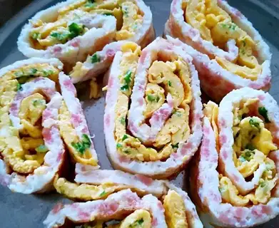 Double egg rolls