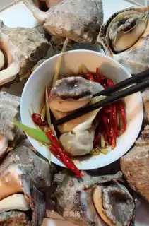 Cook the conch