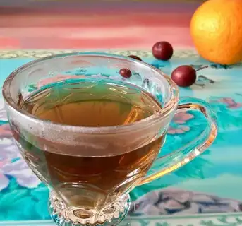 Two flowers for tea