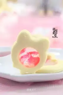 Glass heart cookies