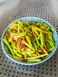 Garlic meat