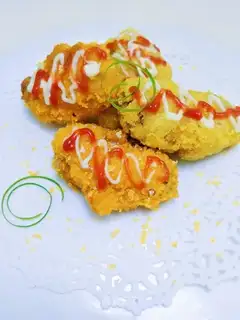 Double fried chicken wings