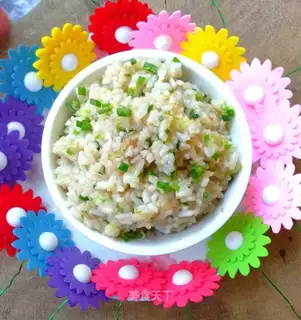 Onion fried rice