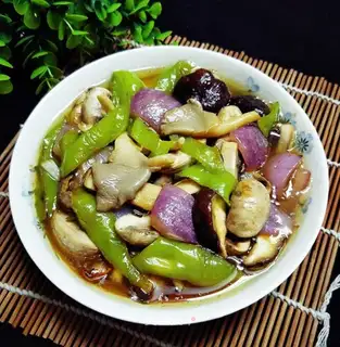 Fried mushrooms