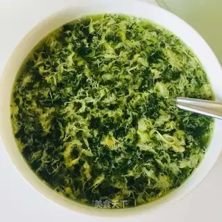 The egg soup