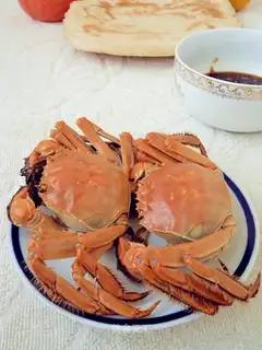 Steam crabs
