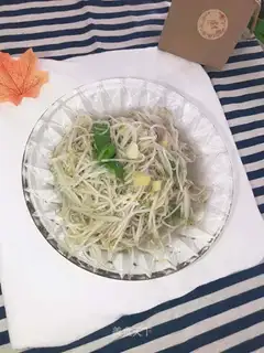 Garlic sprouts