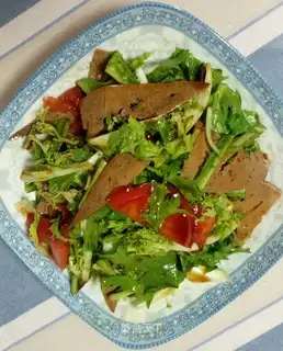 A chrysanthemum with liver