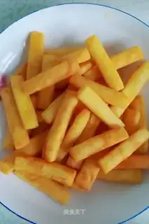 Homemade little fries