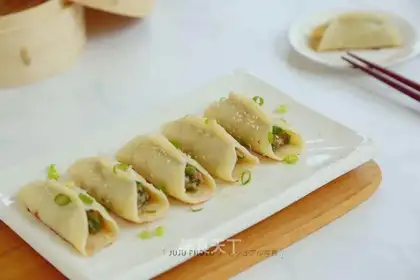 Tasty pot sticker
