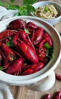 Spicy lobster