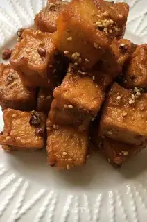 Fried fish tofu