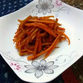 Fried carrots