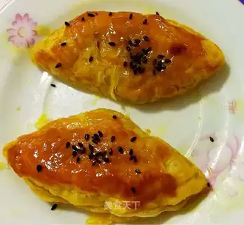 A simple mango souffle