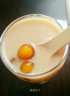 Caramel pearl tea