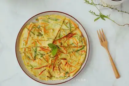 Quick-hand breakfast omelet