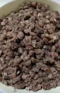 Homemade honey beans