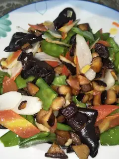 Dutch beans with vegetables